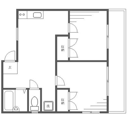 文京学院大学 アパート 2K