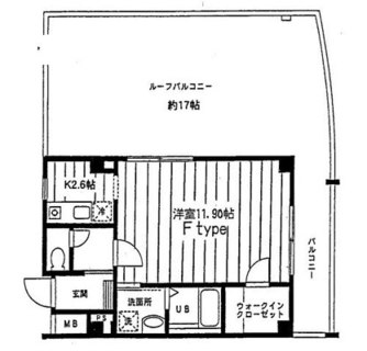 東京都北区東田端１丁目 賃貸マンション 1K