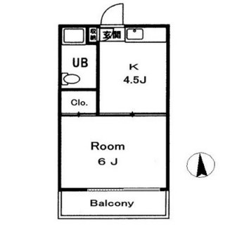 東京都荒川区荒川３丁目 賃貸マンション 1K