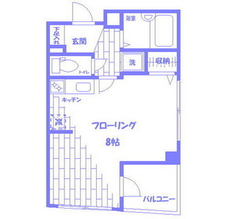 東京都文京区向丘２丁目 賃貸マンション 1R