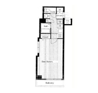 東京都文京区白山１丁目 賃貸マンション 1K