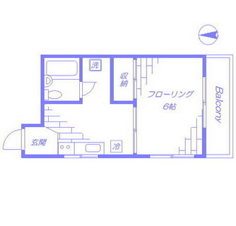 東京都文京区本駒込４丁目 賃貸マンション 1K