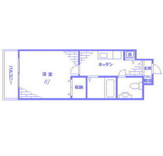 東京都文京区千駄木２丁目 賃貸マンション 1K