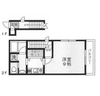 東京都文京区白山４丁目 賃貸アパート 1K