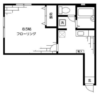 東京都文京区千駄木５丁目 賃貸マンション 1DK