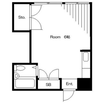 東京都文京区千駄木２丁目 賃貸マンション 1R