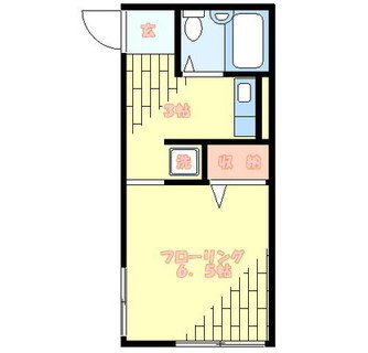 東京都荒川区西日暮里６丁目 賃貸アパート 1K