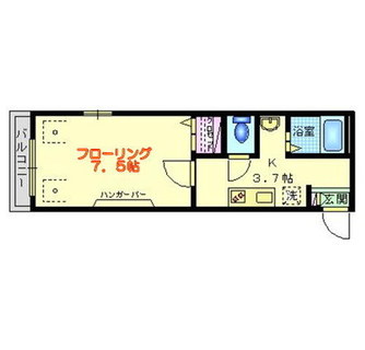 東京都荒川区西日暮里４丁目 賃貸マンション 1K