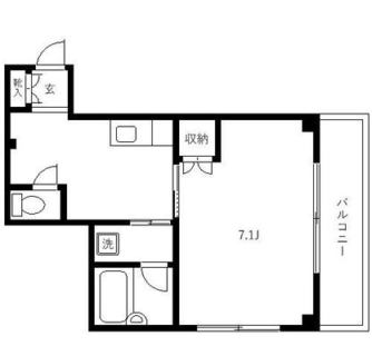 東京都文京区本駒込１丁目 賃貸マンション 1K