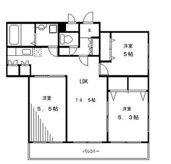 東京都文京区千駄木３丁目 賃貸マンション 3LDK