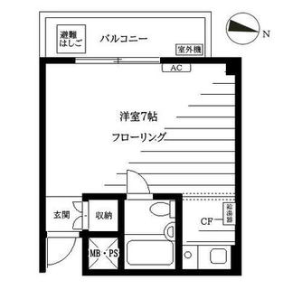 東京都文京区千駄木３丁目 賃貸マンション 1R