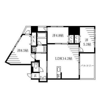 東京都文京区本駒込３丁目 賃貸マンション 3LDK
